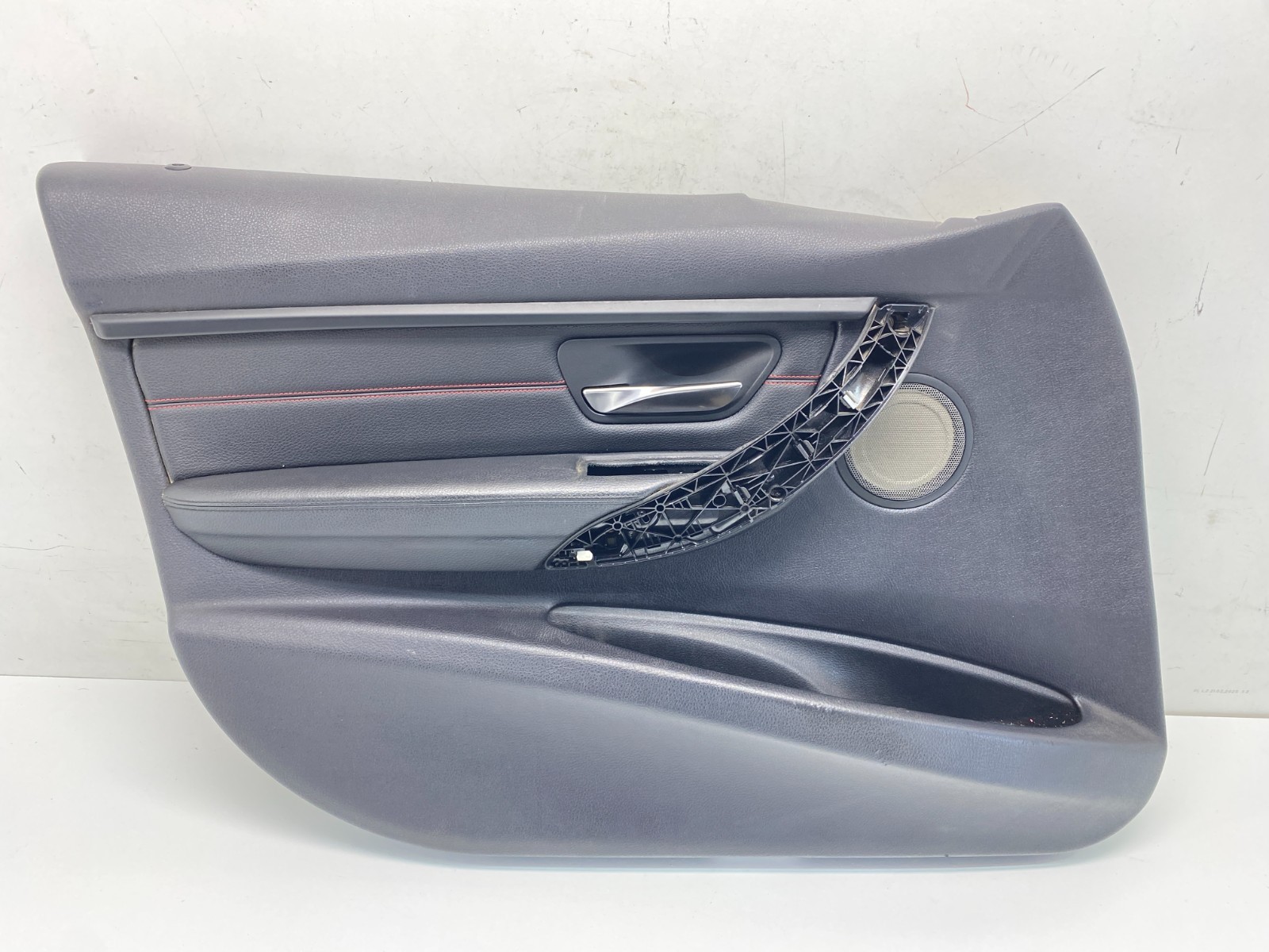 12-19 BMW F30 335 340 Front Left Driver Door Panel Leather Black Sport Line OEM✅