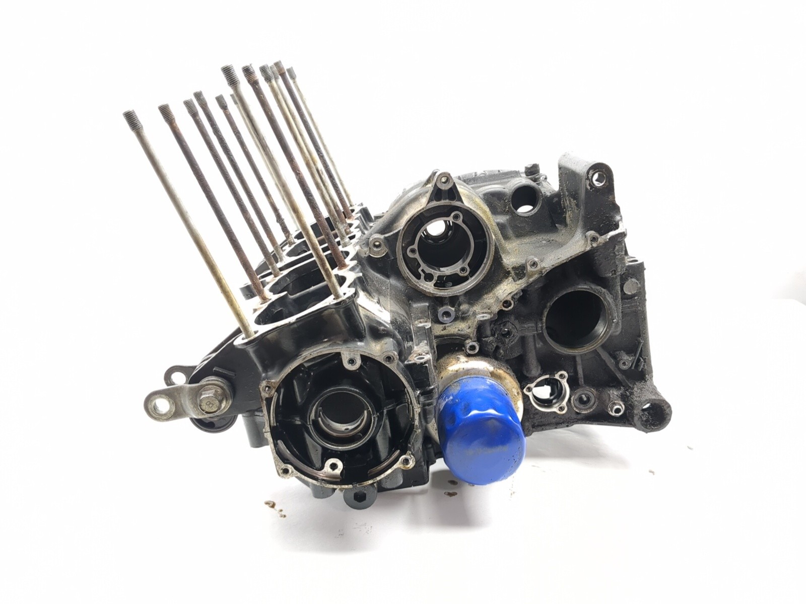 91-96 Yamaha FJ1200 Engine Crankcase Assembly Lower 3XW-15100-09-00