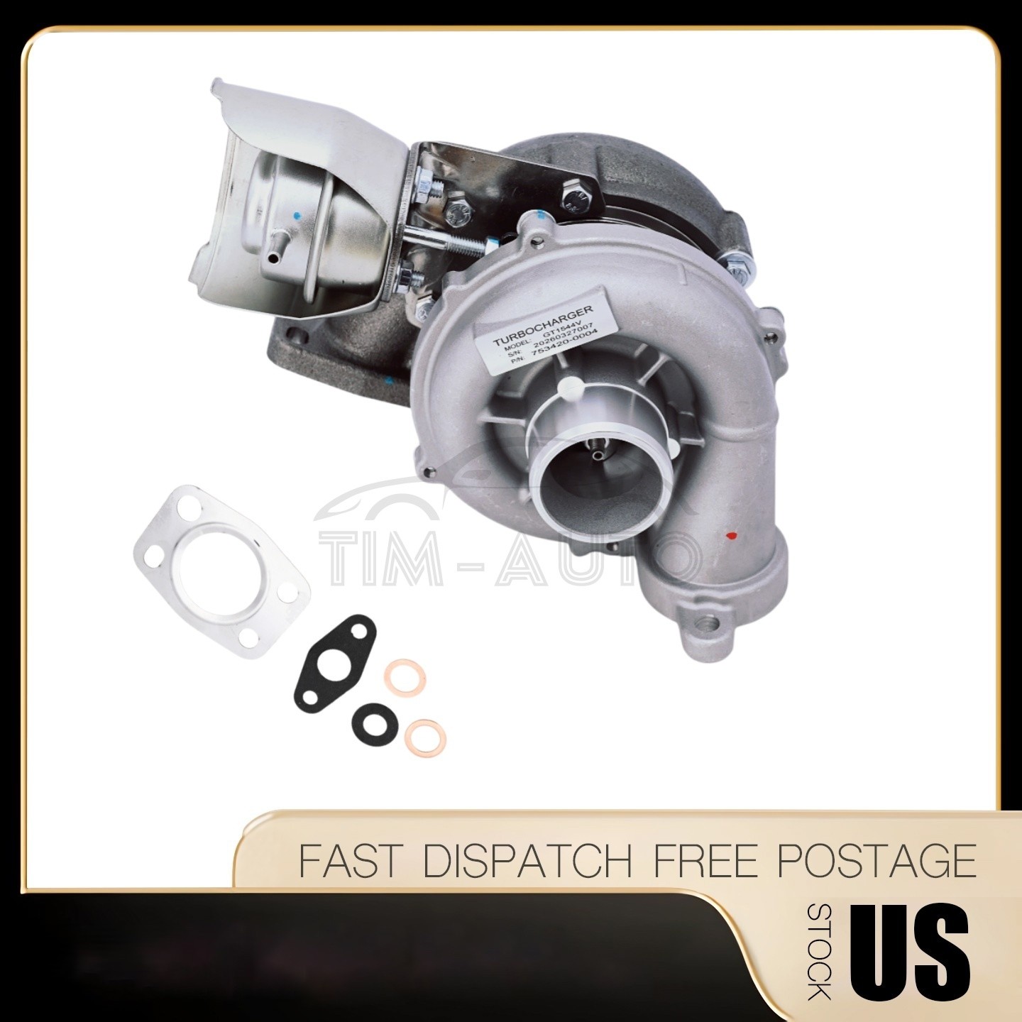 Turbocharger 753420 For Ford Focus II 1.6 TDCi 80 Kw DV6TED4 2004- GT1544V