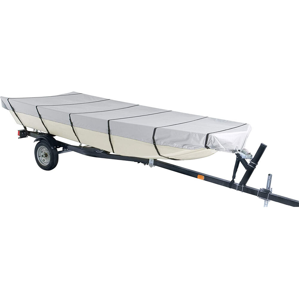 12ft 14ft 16ft 18ft Boat Cover Trailerable Towable For Jon Black 600D Heavy Duty 12ft 14ft 16ft 18ft Boat Cover Trailerable Towable For Jon Black 600D Heavy Duty