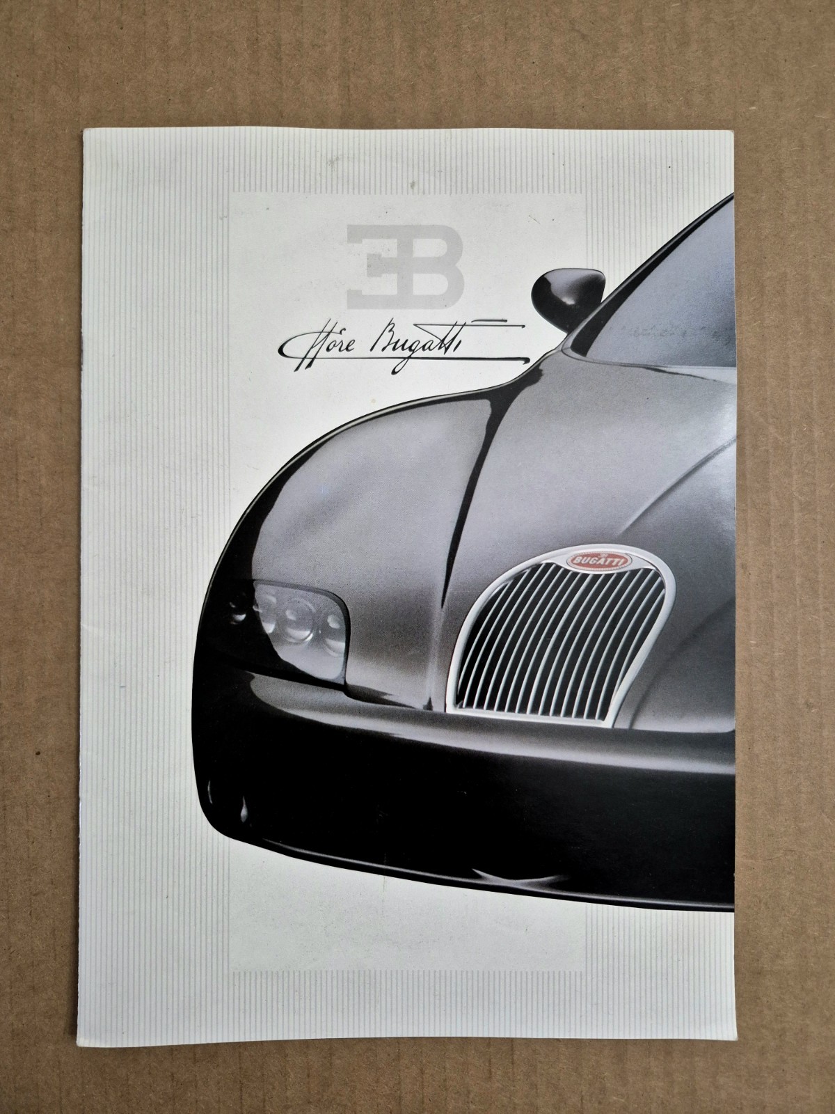 Bugatti EB112  Original Concept Car Sales Brochure Catalog Dossier 1993 VGC