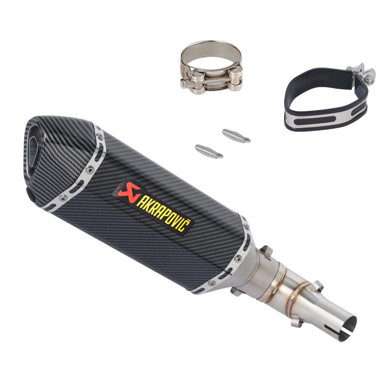 For Yamaha YZF R3 MT-03 R25 2015-2026 Slip-On Mid Link Pipe Exhaust Tips Muffler