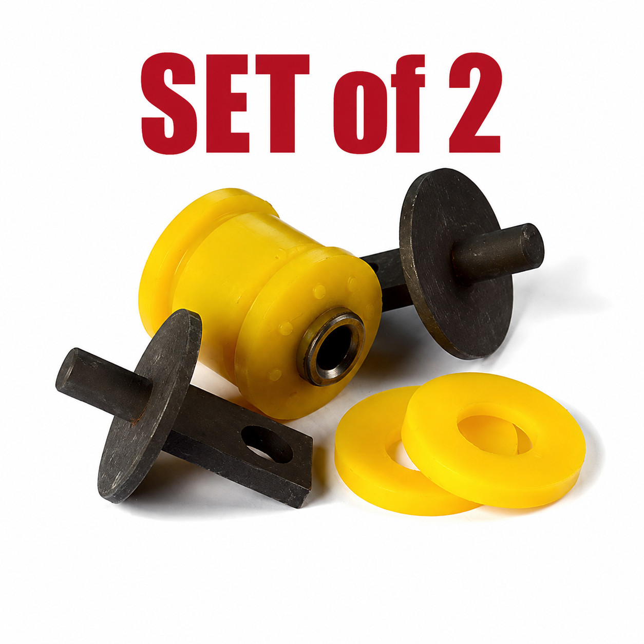 2PU Rear Low Trailing Arm Front Bushings 7-06-2798 fit HONDA ELEMENT CIVIC CR-V
