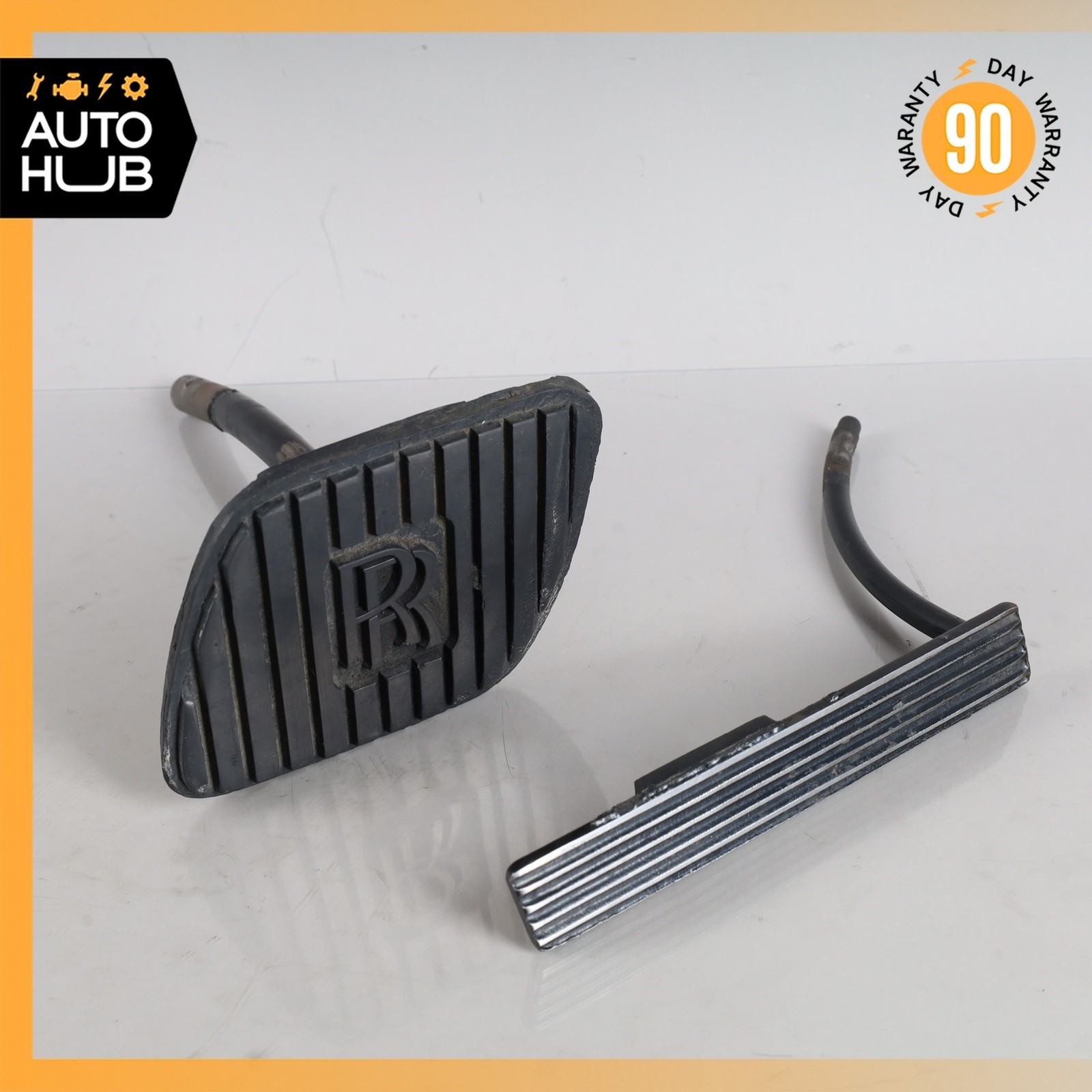 81-89 Rolls Royce Silver Spirit Spur Gas Accelerator & Brake Pedal Set of 2 OEM 81-89 Rolls Royce Silver Spirit Spur Gas Accelerator & Brake Pedal Set of 2 OEM