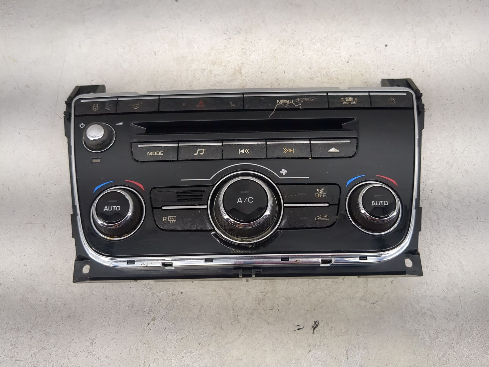 2010-2012 Jaguar Xj Radio Control Panel VWFXJ