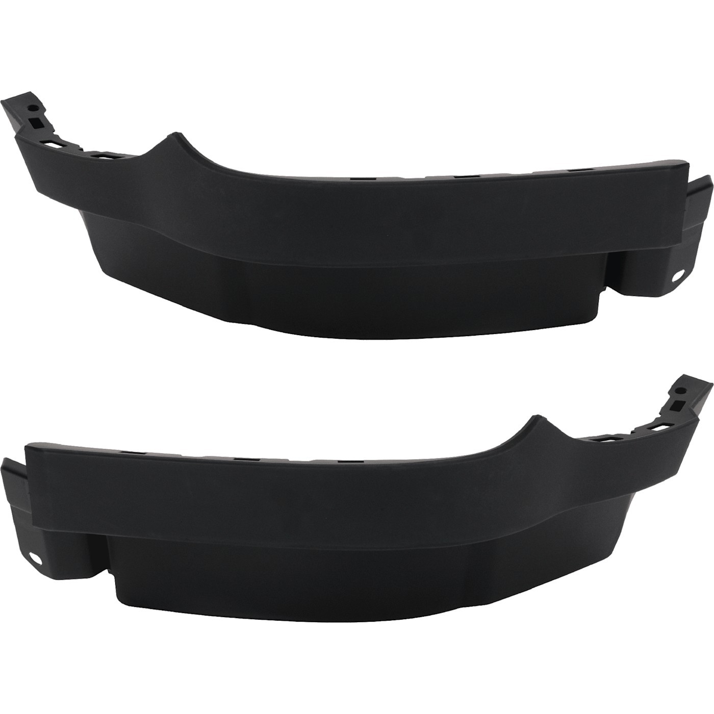 Bumper Face Bar Fillers Set of 2 Front Driver & Passenger Side Left Right Pair