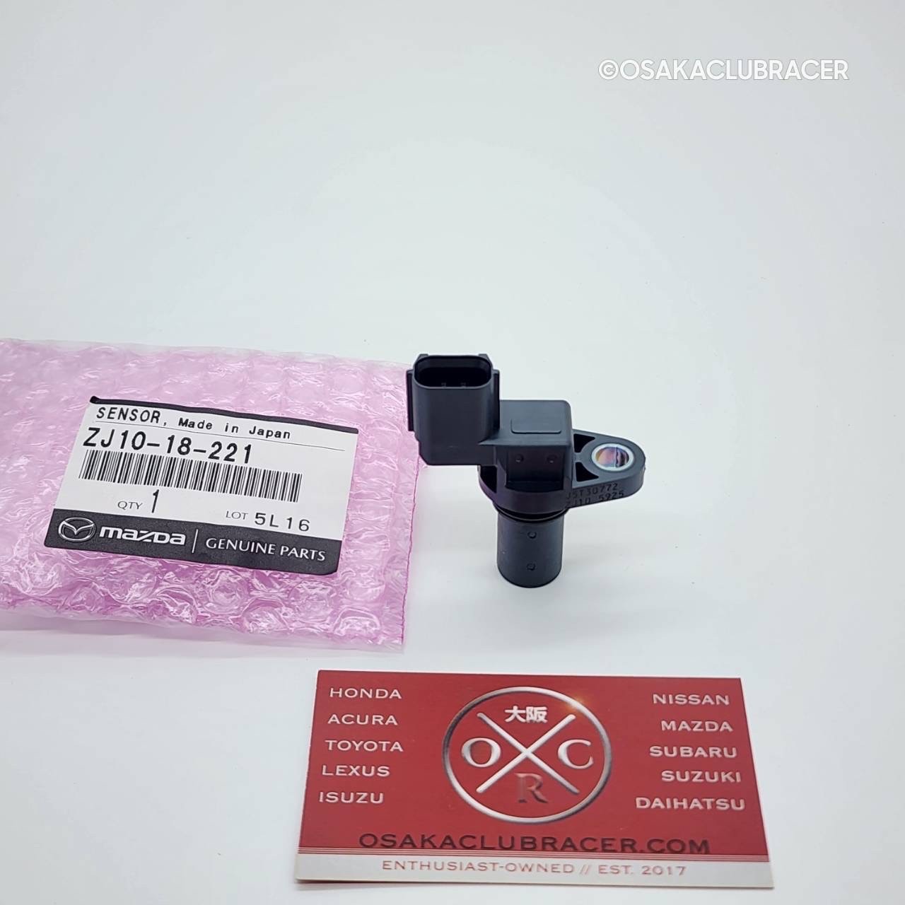 Genuine OEM 99-05 Mazda MX-5 Miata Camshaft Position Angle Sensor ZJ10-18-221