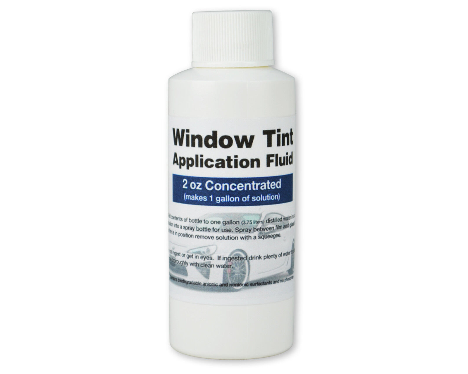 Window Tint Application Fluid / Slip Solution for Installing Precut Window Tint