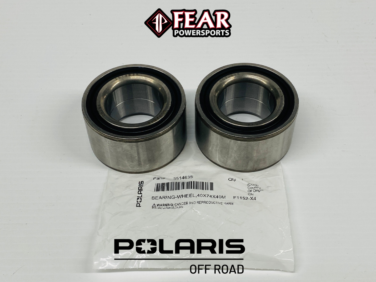 OEM 2012-2020 Polaris RZR 570 / RZR S 570 Rear Wheel Bearing Kit 3514635