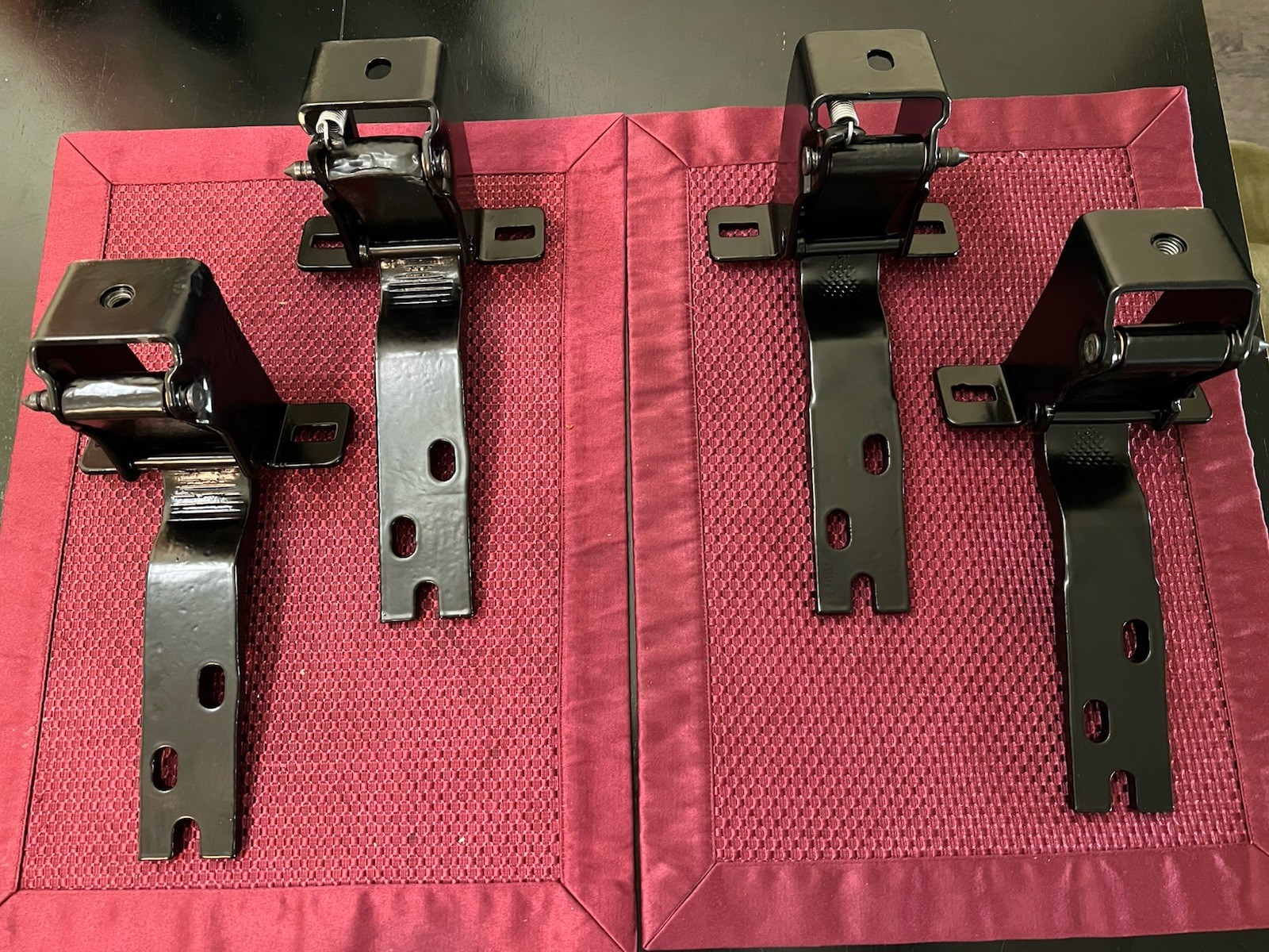 OEM Door Hinges Upper Lower 1955 1956 1957 1958 1959 Chevy GMC Pickup Truck Set