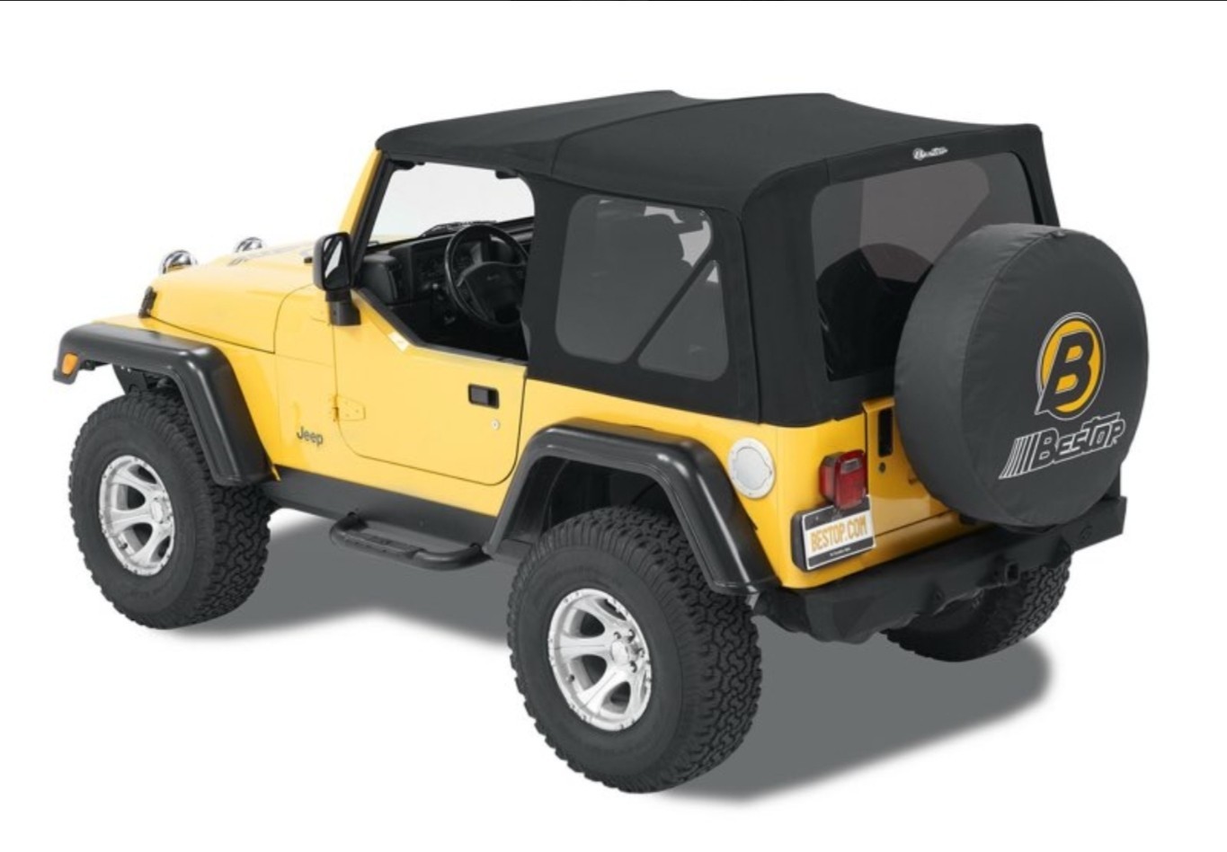 Bestop 58440-17 Tinted Window Kit 1997-2006 Jeep Wrangler TJ Supertop NX