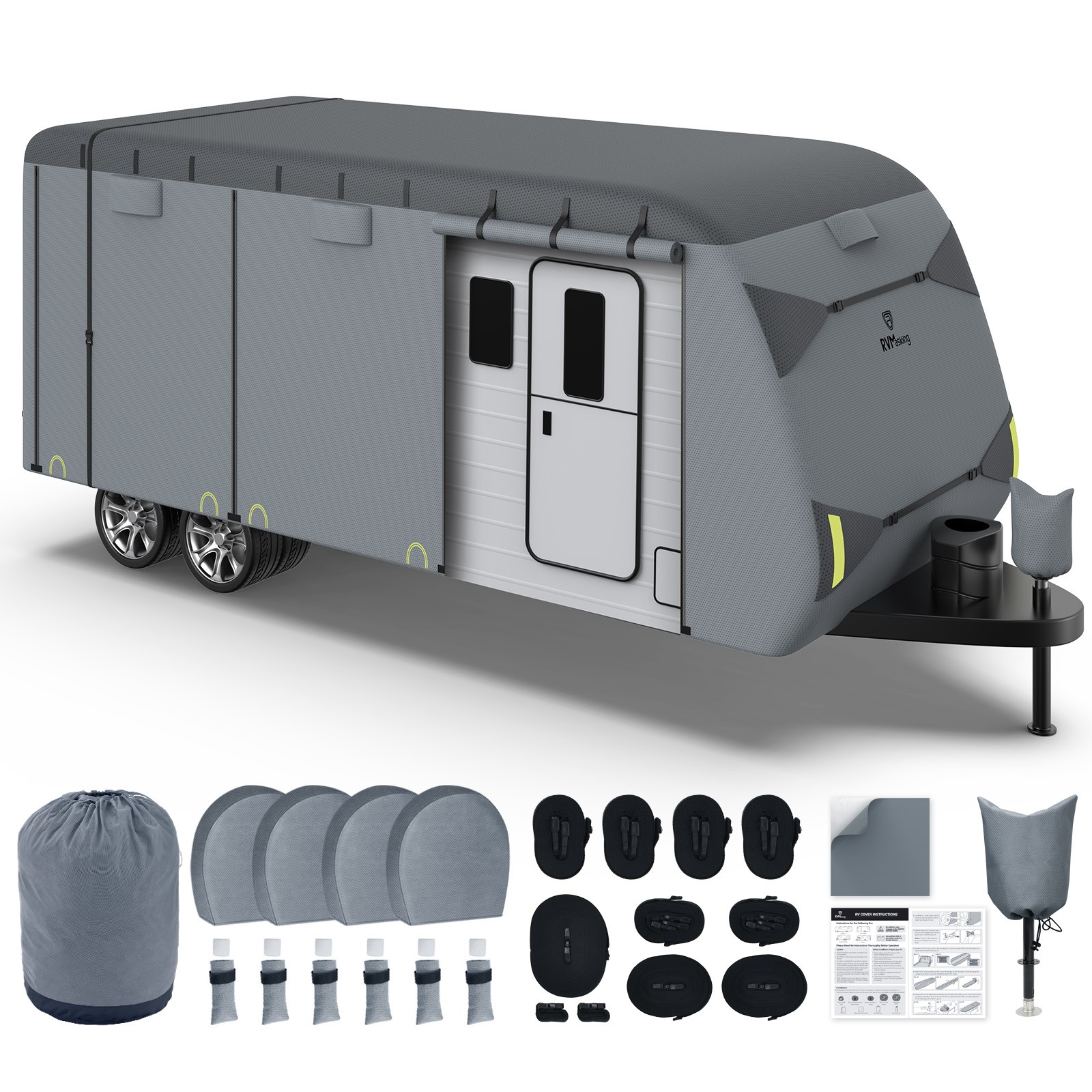 9-Ply Travel Trailer RV Cover 18'1 9-Ply Travel Trailer RV Cover 18'1