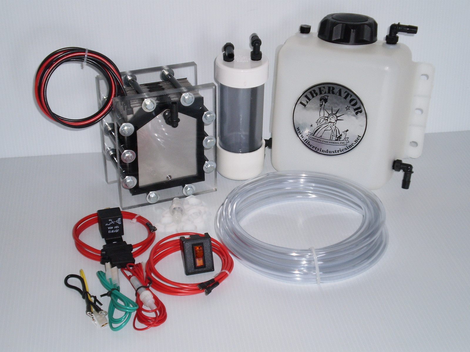 25 PLATE HHO HYDROGEN GENERATOR SEALED DRY CELL KIT. WATCH VIDEO