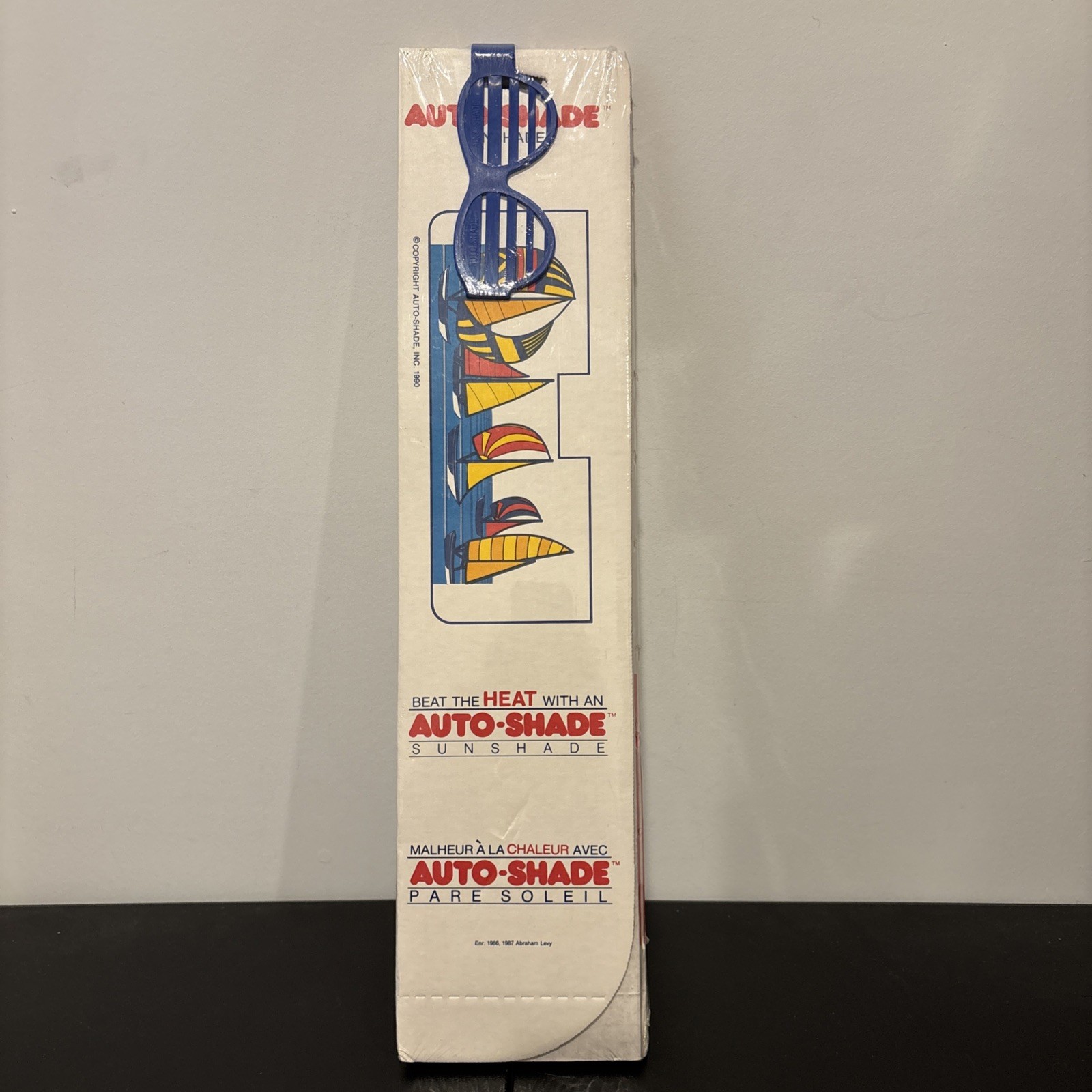 Vtg 1990’s Auto Shade Sailboats Sunglasses Car Sun Shade Sealed Abraham Levy NEW Vtg 1990’s Auto Shade Sailboats Sunglasses Car Sun Shade Sealed Abraham Levy NEW