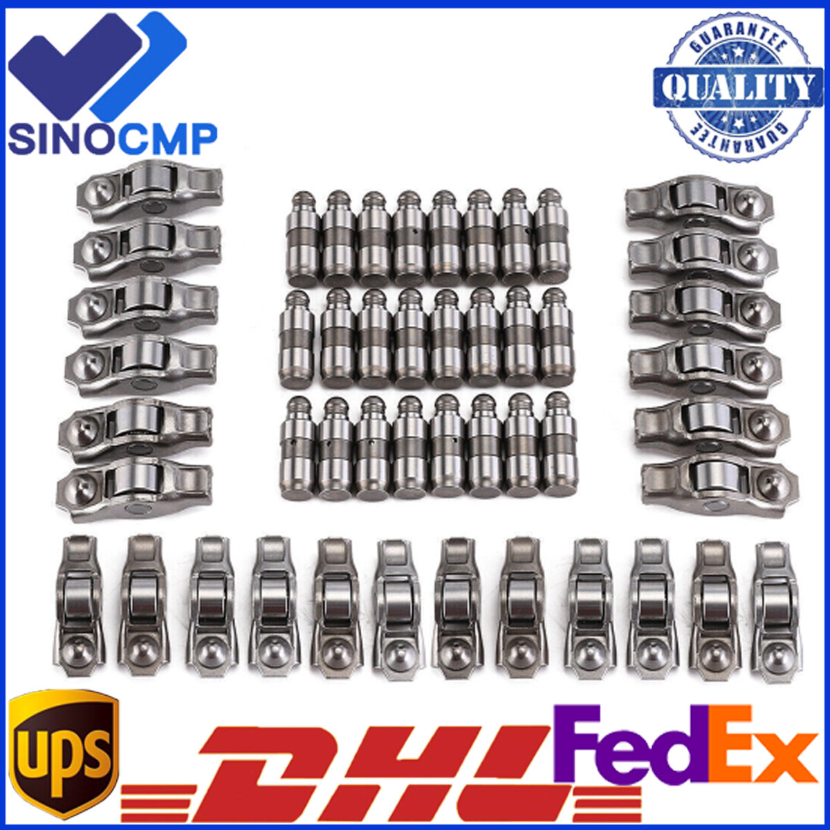 New 48PCS Rocker Arms & Valve Lifters Kit for 2011-2020 Jeep Dodge Chrysler 3.6L