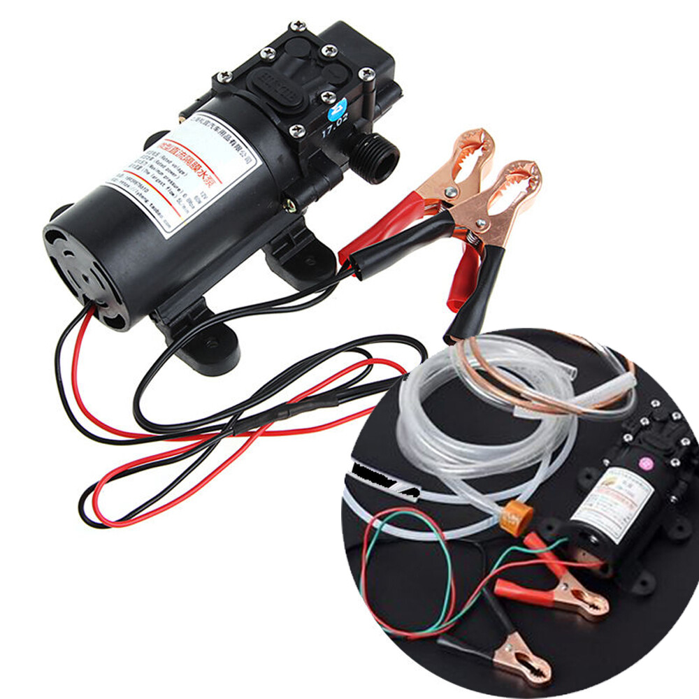 Oil Engine Oil Fluid Extractor Electric Siphon Transfer Change Pump Motor 12V