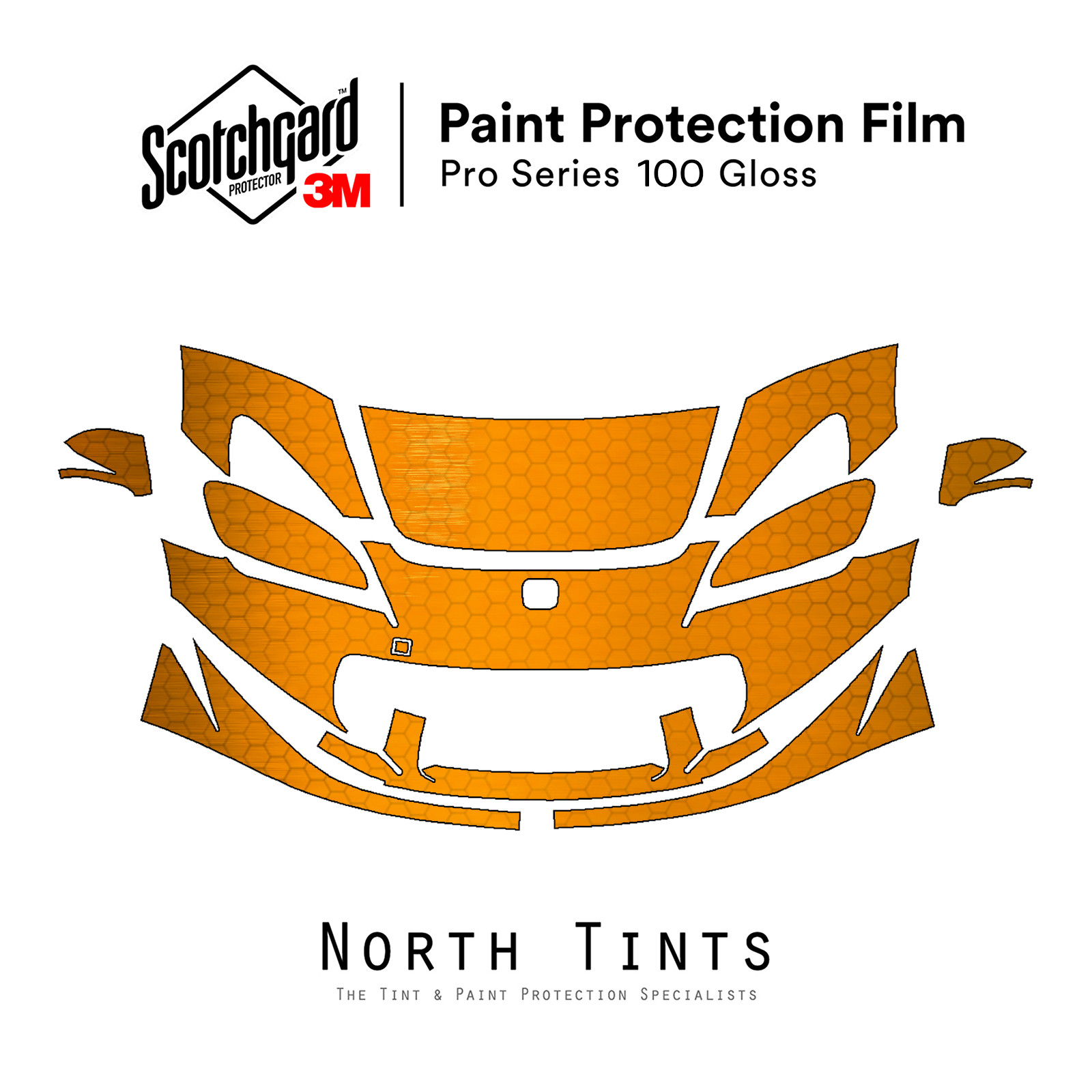 3M PRO PreCut Paint Protection Film Clear Bra PPF for Honda S2000 CR 2008-2009