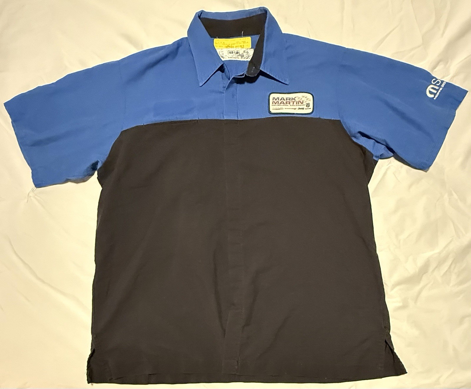 Vintage Mark Martin Mopar Service Tech Shirt Size XL Red Kap Chrysler Dodge Jeep Vintage Mark Martin Mopar Service Tech Shirt Size XL Red Kap Chrysler Dodge Jeep