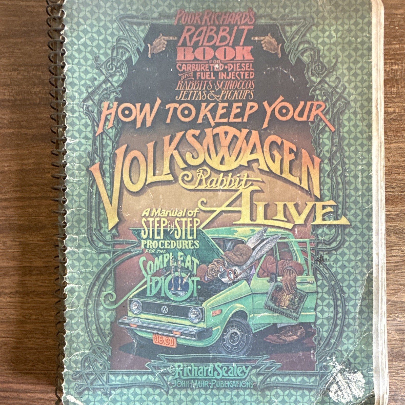 Vintage Poor Richard Rabbits Volkswagen Rabbit Repair Manual Booklet Vintage Poor Richard Rabbits Volkswagen Rabbit Repair Manual Booklet