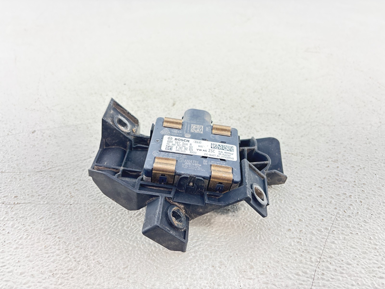 2019-2024 AUDI Q5 RIGHT REAR BLIND SPOT RADAR SENSOR MODULE OEM 80A907566B 2019-2024 AUDI Q5 RIGHT REAR BLIND SPOT RADAR SENSOR MODULE OEM 80A907566B