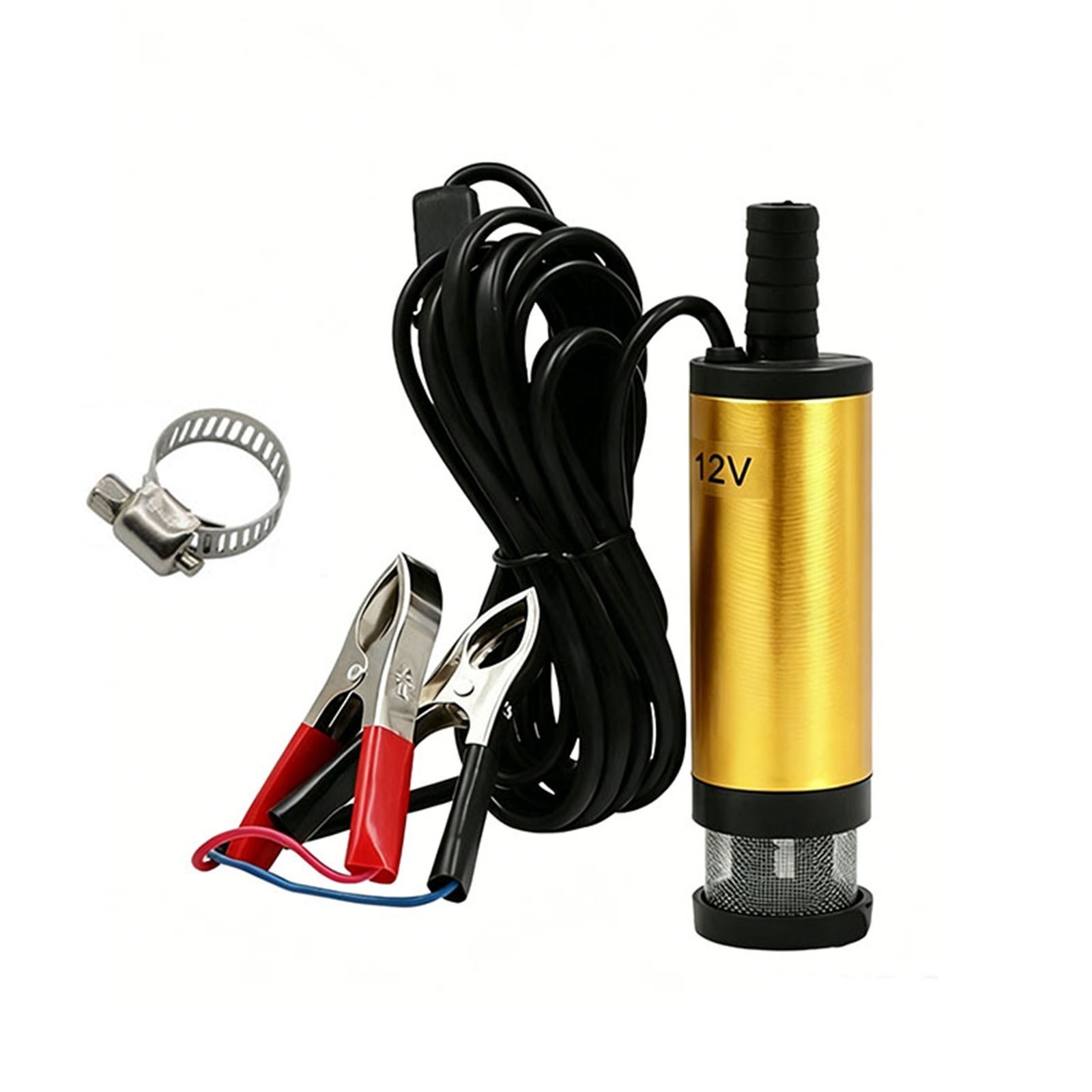 12V DC Submersible Transfer Pump 38mm Diesel Fuel Water Oil Electric Pump
