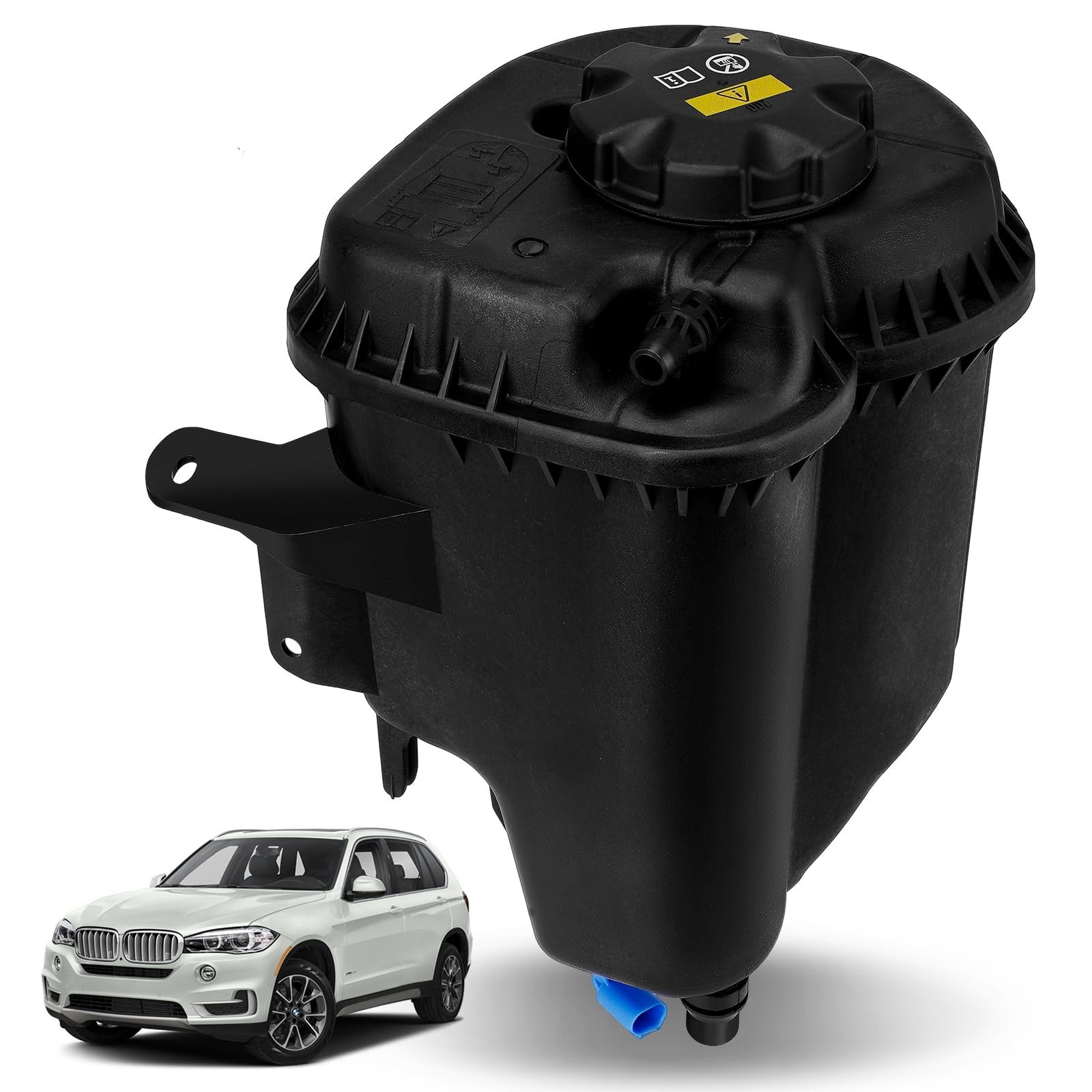 Coolant Expansion Tank For 2007-19 BMW X5 X6 w/ Cap Sensor 17138621092 603-361