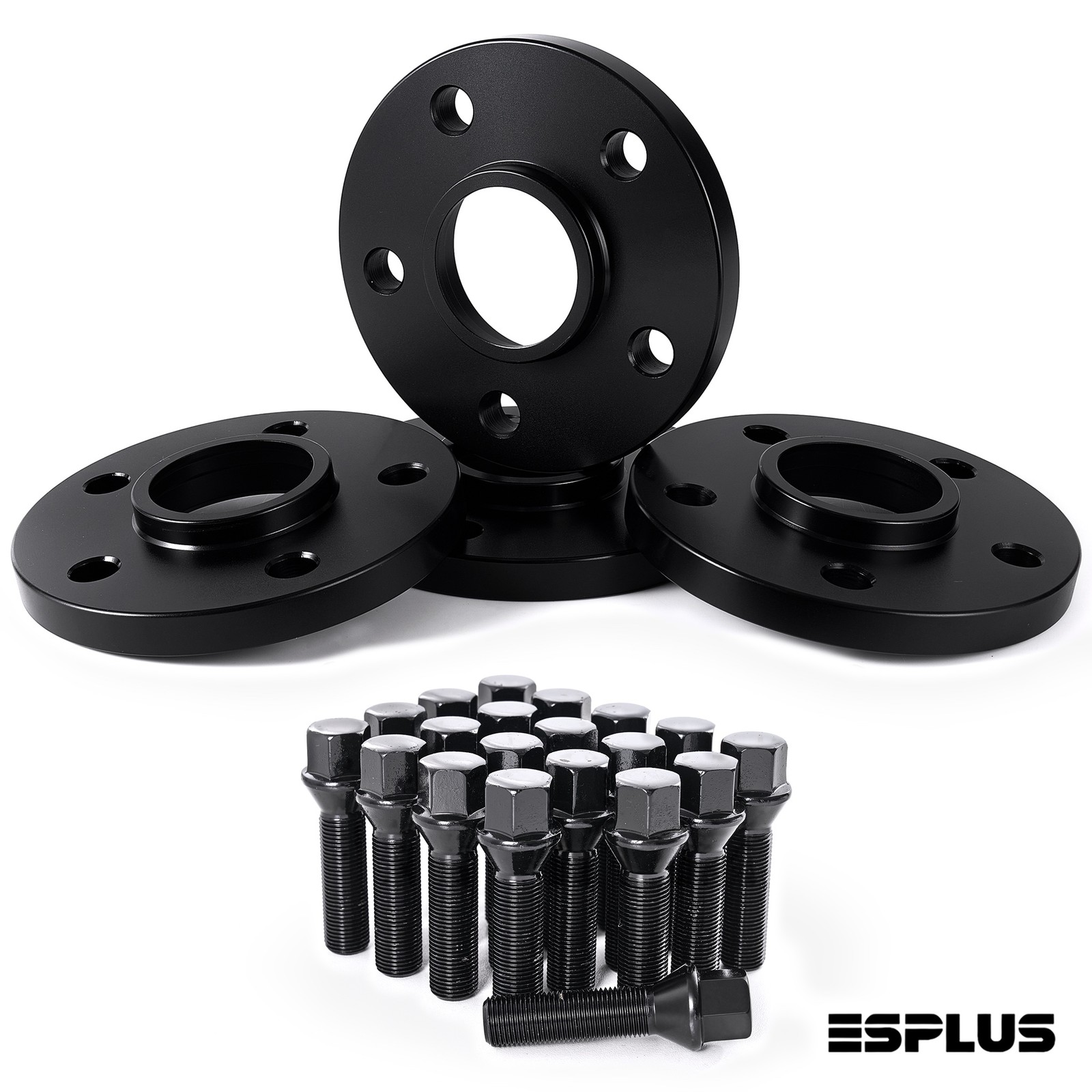 4x Wheel Spacers 5x112 15 Thick + Acorn Bolts for 28 Stock for Mini