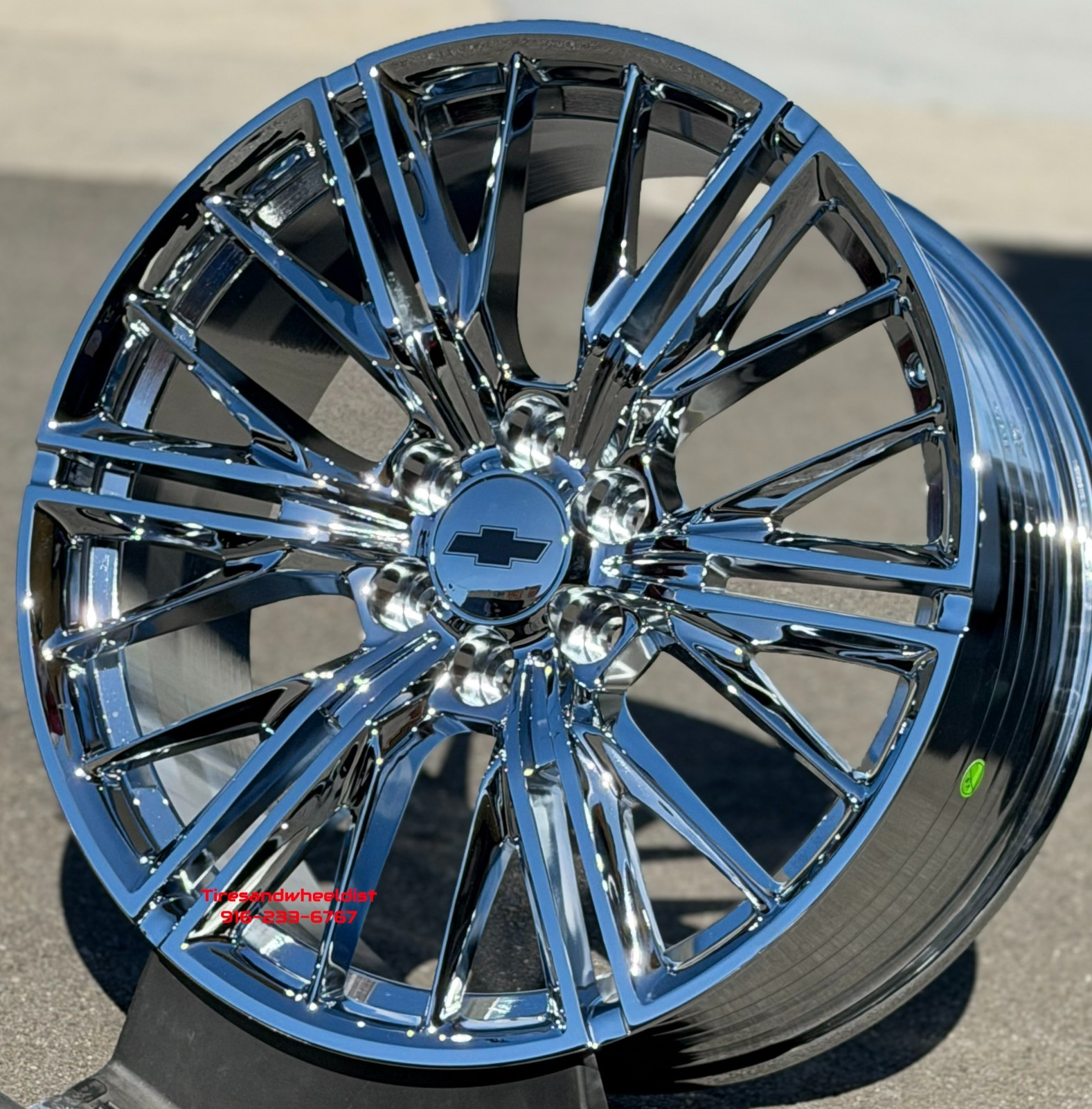 24'' inch Chrome ZL1 Wheels fit Escalade Silverado Yukon Sierra Tahoe Tundra New
