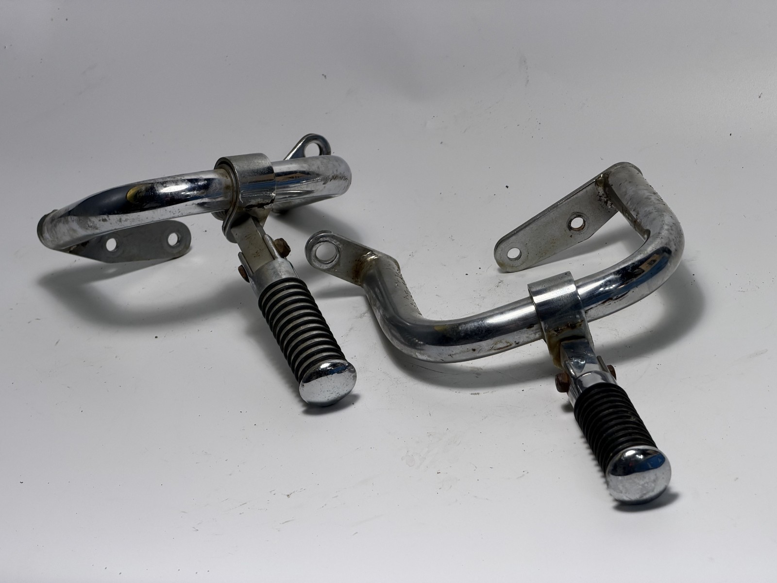 1978-81 Yamaha XS1100 Engine Crash Guards Highway Bars Foot Pegs Chrome