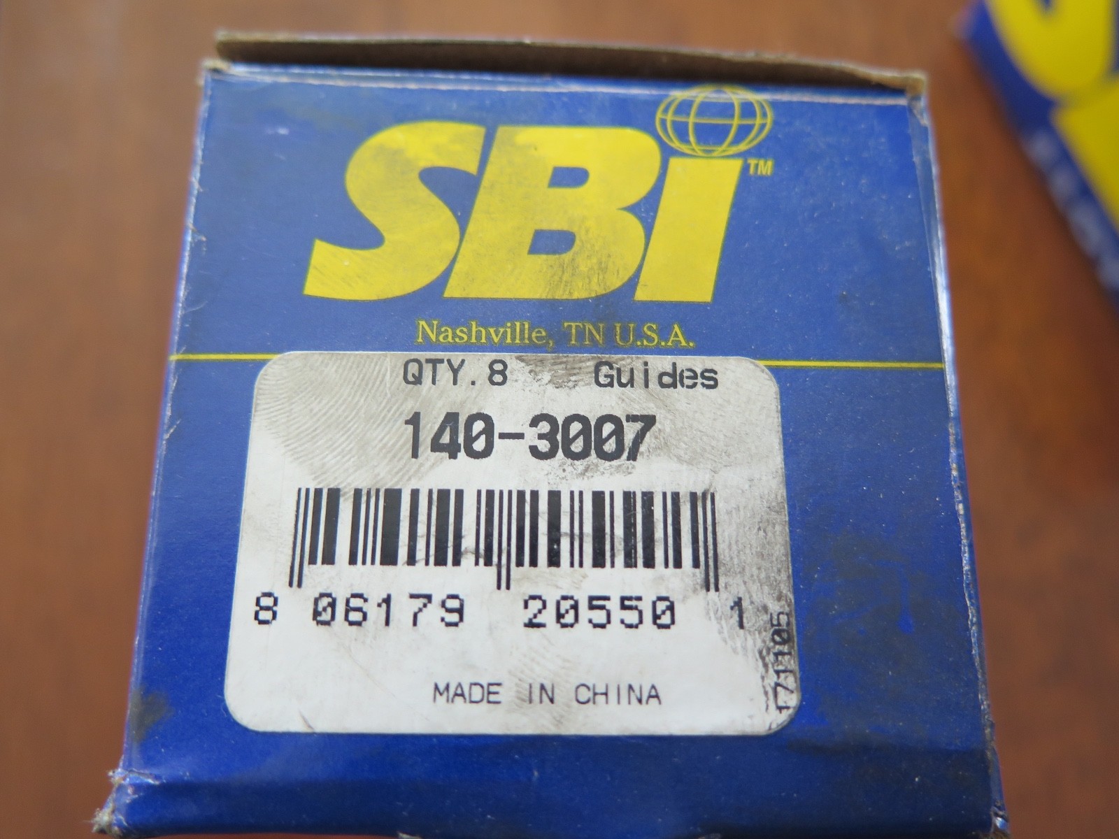SBI 1140-3007 Valve Guides Box of 8 NOS (11A2-1)