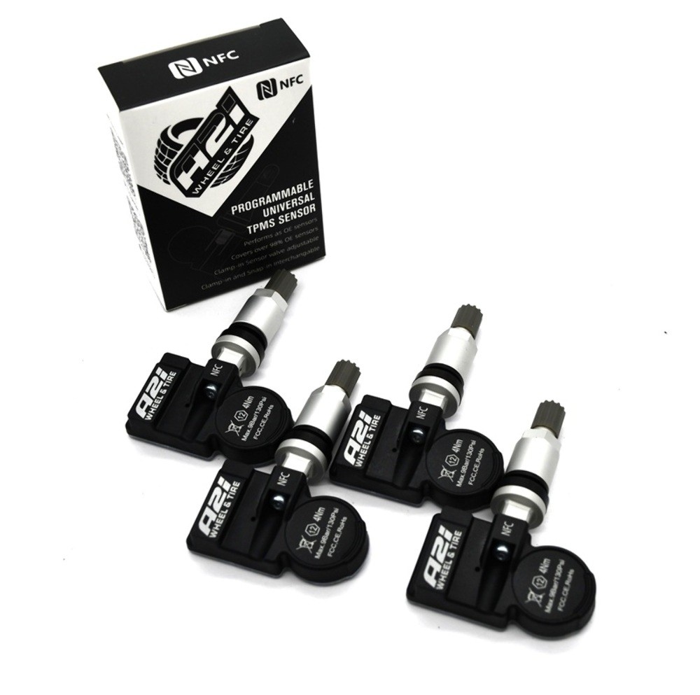 Set 4 TPMS Tire Pressure Sensors 433Mhz Metal fits 13-20 McLaren P1