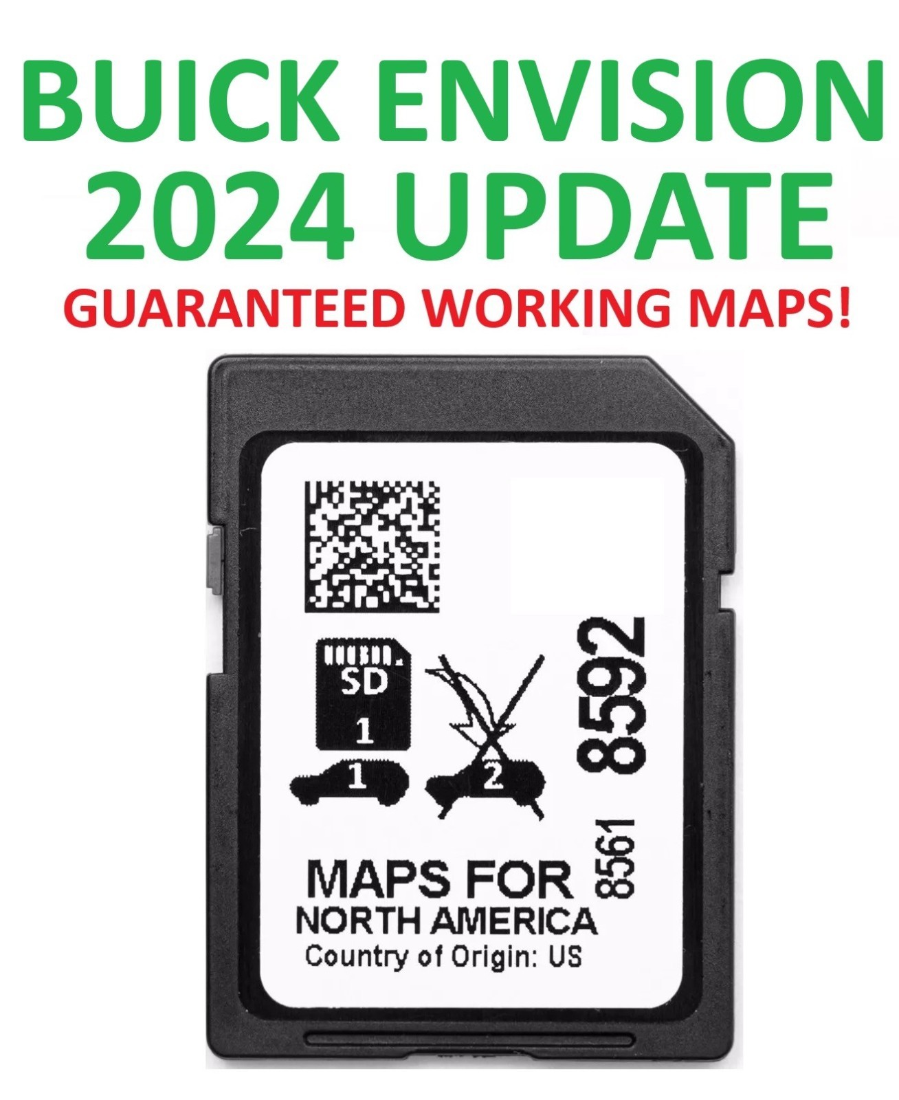 LATEST 2024 BUICK ENVISION 2021-2023 MAP UPDATE GPS Navigation SD Card 85618592 LATEST 2024 BUICK ENVISION 2021-2023 MAP UPDATE GPS Navigation SD Card 85618592