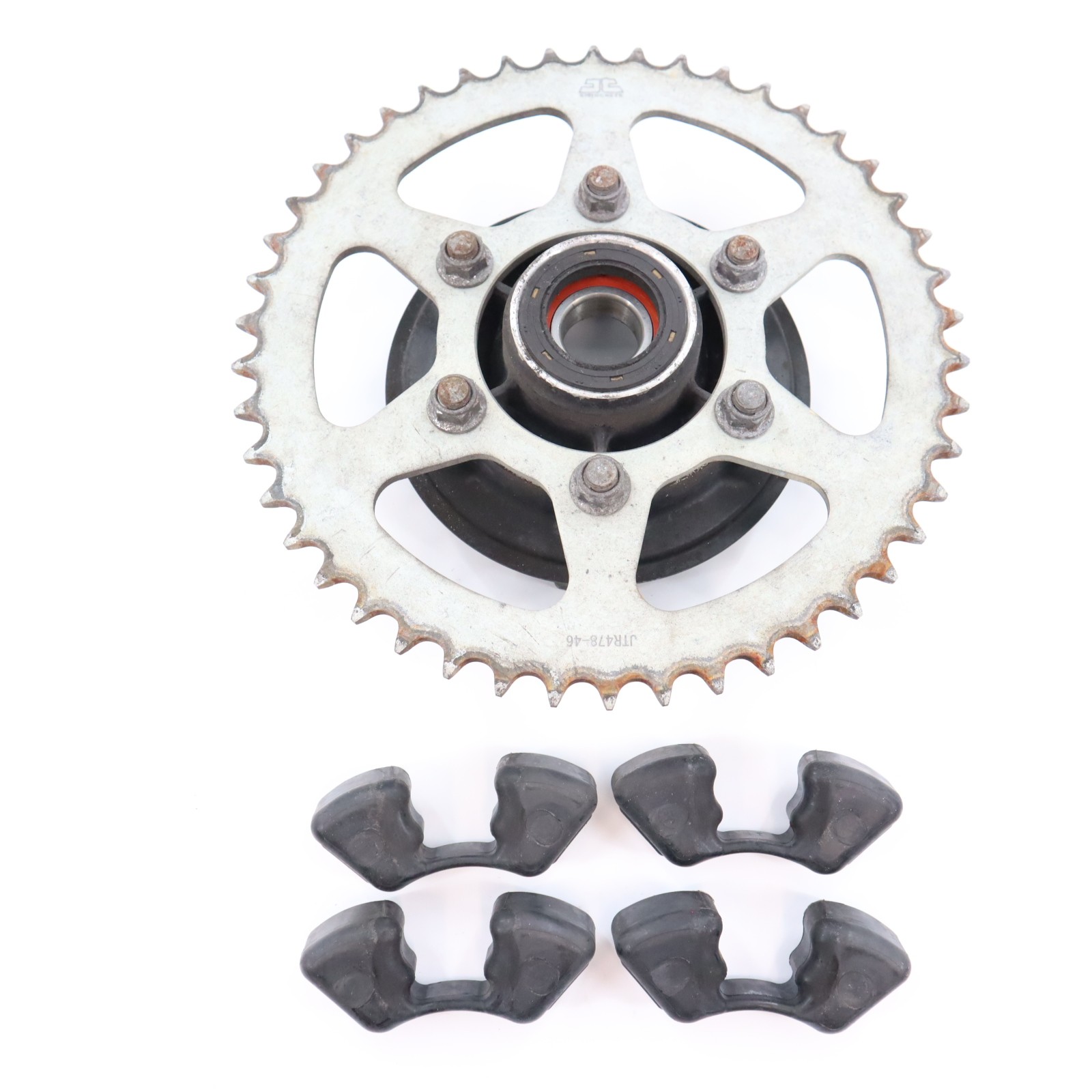 06-11 2006 2009 2011 Kawasaki Ninja 650r Rear Wheel Sprocket Hub Cush Drive D14