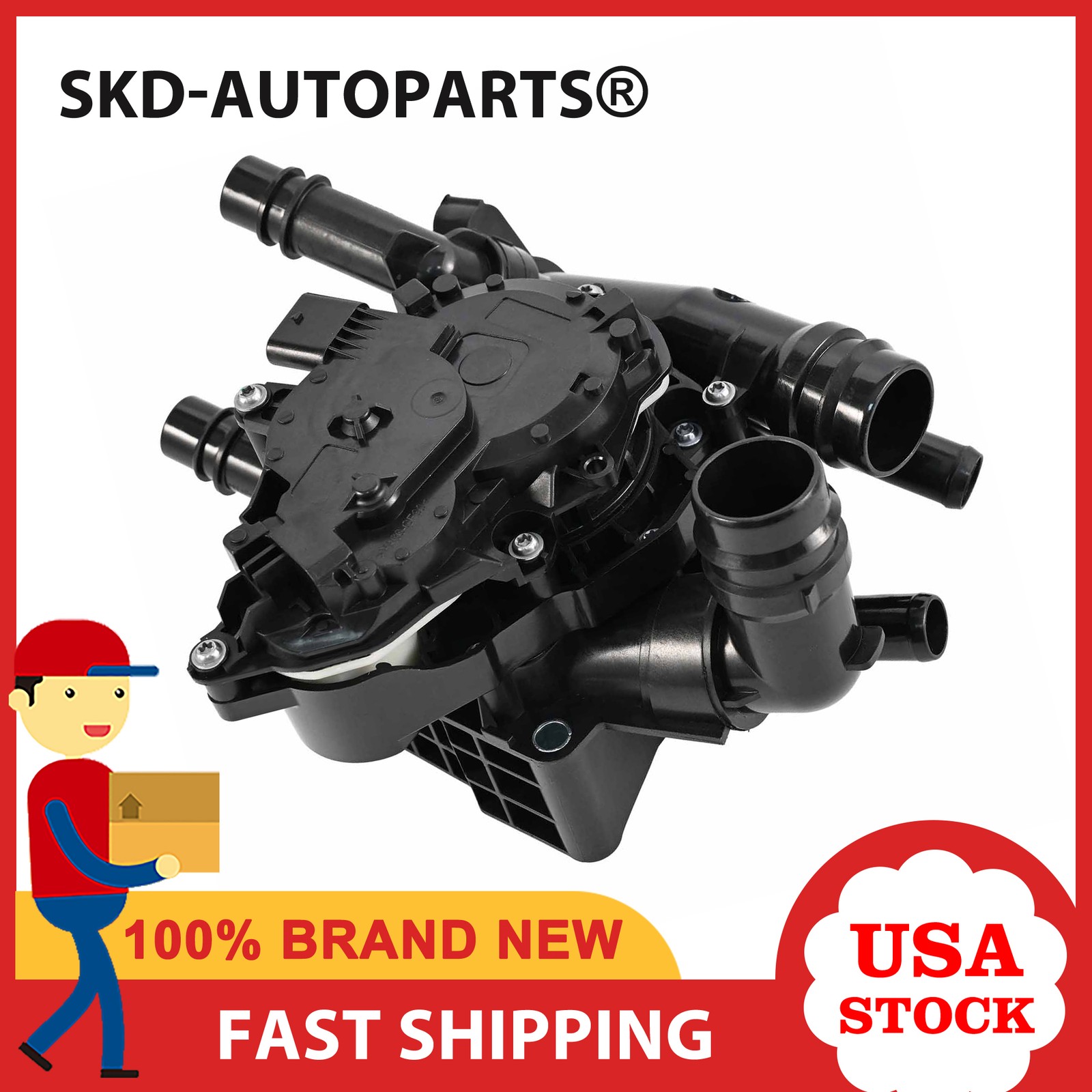 Thermostat Management Module for Hyundai Santa Fe Kia Sorento Sportage 2021-2025