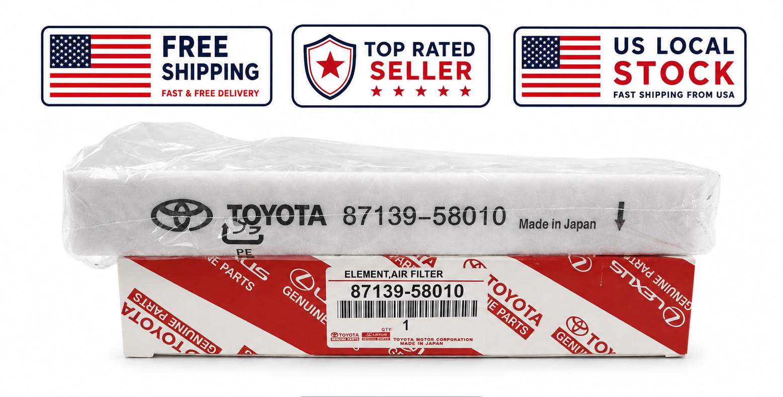 Genuine Toyota Lexus Cabin Air Filter OEM 87139-58010 2015-2024/1x 