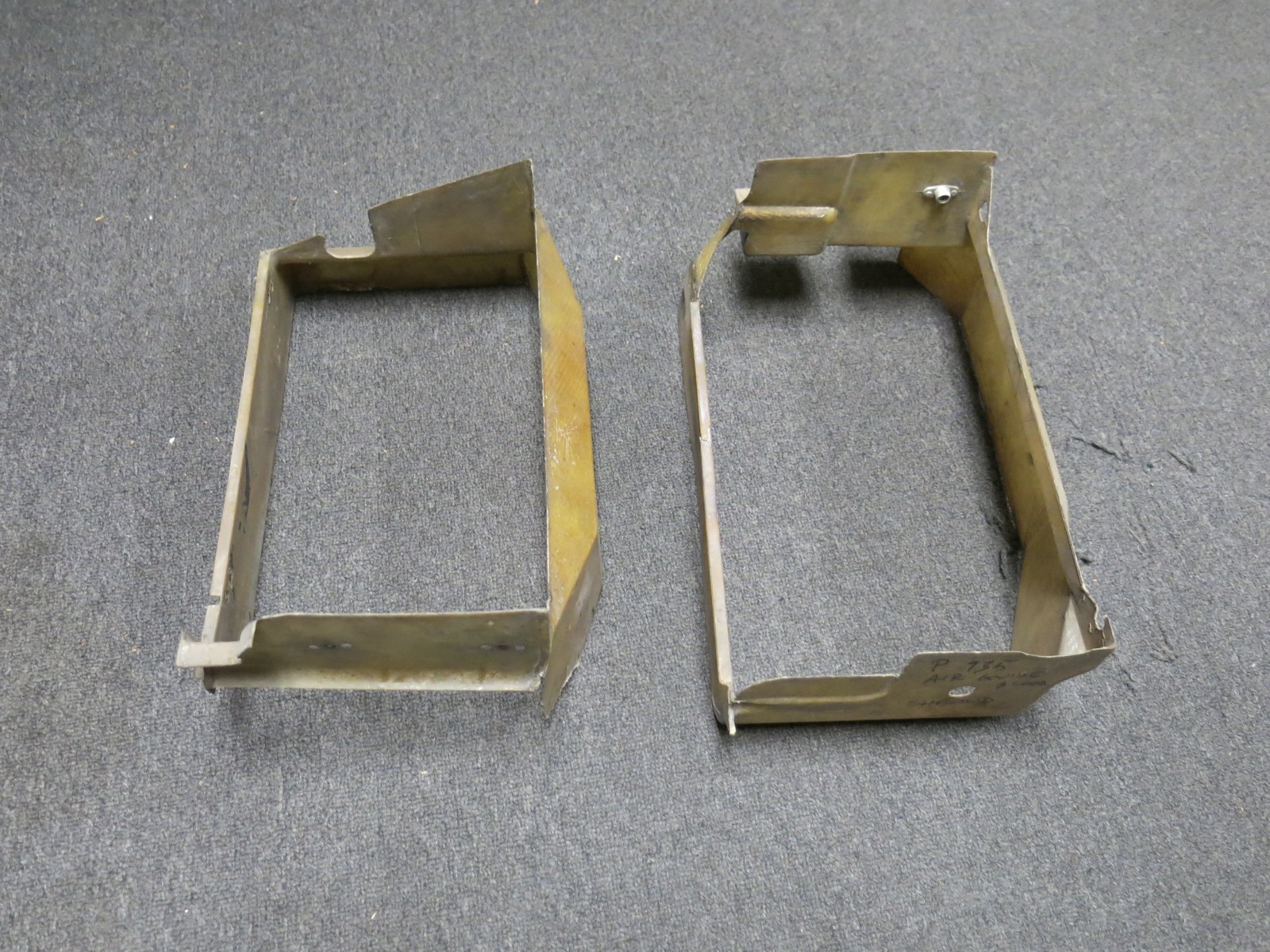 Porsche 935  Air Guide oil cooler Shroud Pair