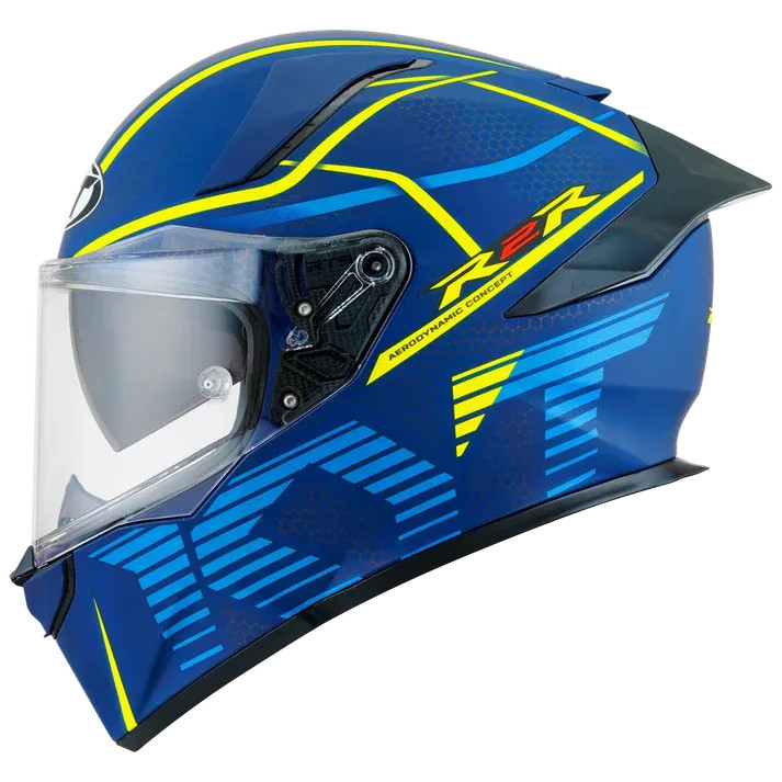 KYT R2R CONCEPT MATTE BLUE YELLOW XS