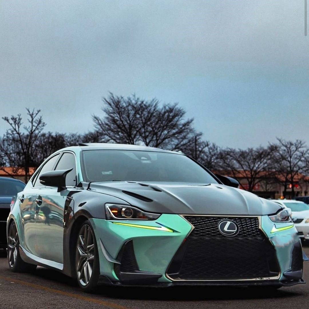 LED RGB DRL for Lexus IS200T 300 350 2017-2020 Daytime Running Light Turn Signal