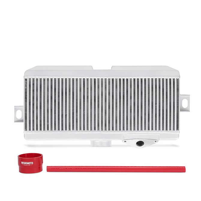 Mishimoto Top-Mount Intercooler Kit Fits Subaru STI 2008-2021 Silver, Red
