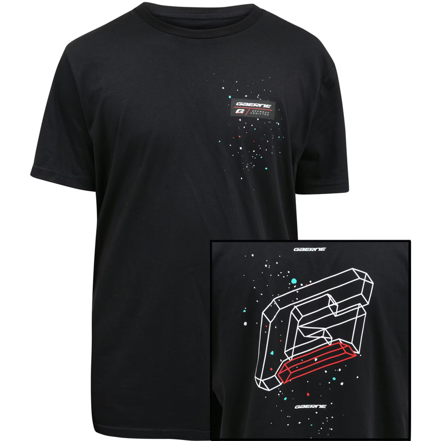 Gaerne G.Strive T-Shirt - Gravel Black, Medium 4414-126-M