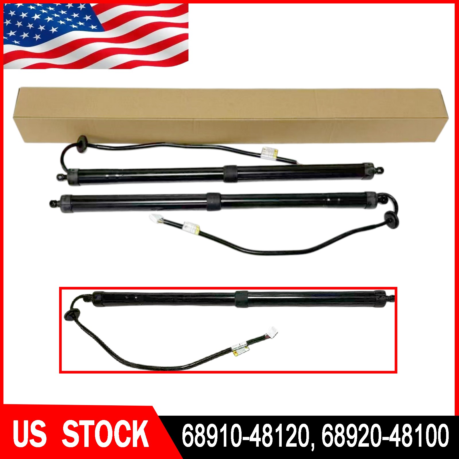 New Left & Right Pair Trunk Lift Support Struts For 2021-2023 Toyota Venza 2.5L