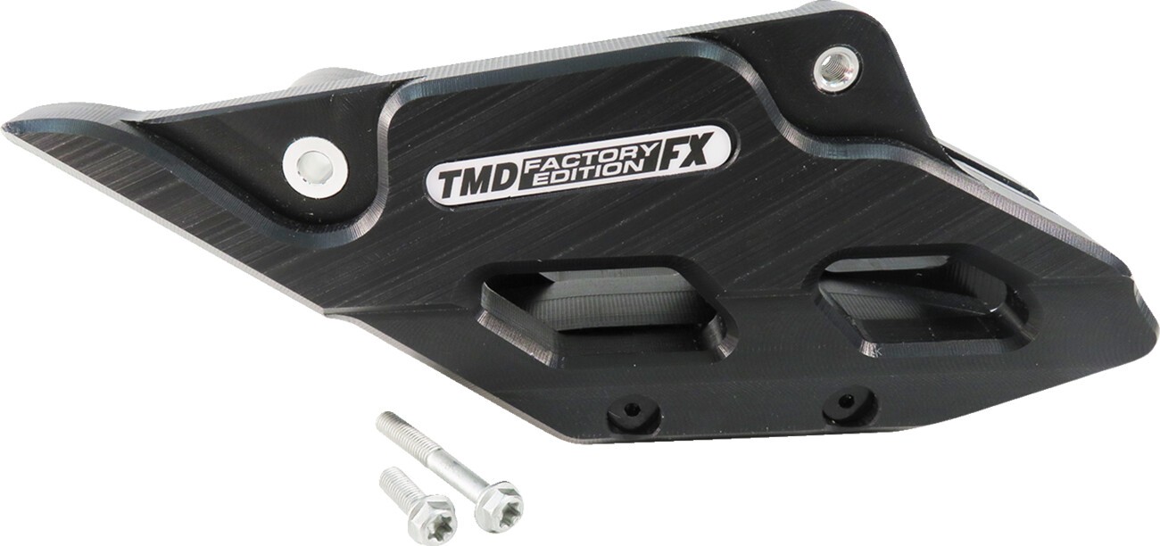 T.M. Designworks Factory Edition FX Rear Chain Guide w/ Wear Pad Black T.M. Designworks Factory Edition FX Rear Chain Guide w/ Wear Pad Black