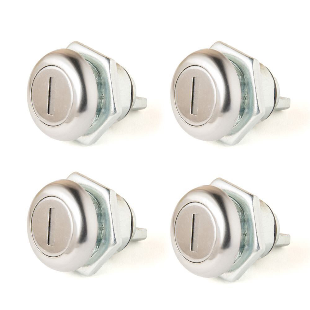 4Pcs Replacement Lock Cylinder for Truck Folding T Handle Latch Toolbox Lock 4Pcs Replacement Lock Cylinder for Truck Folding T Handle Latch Toolbox Lock
