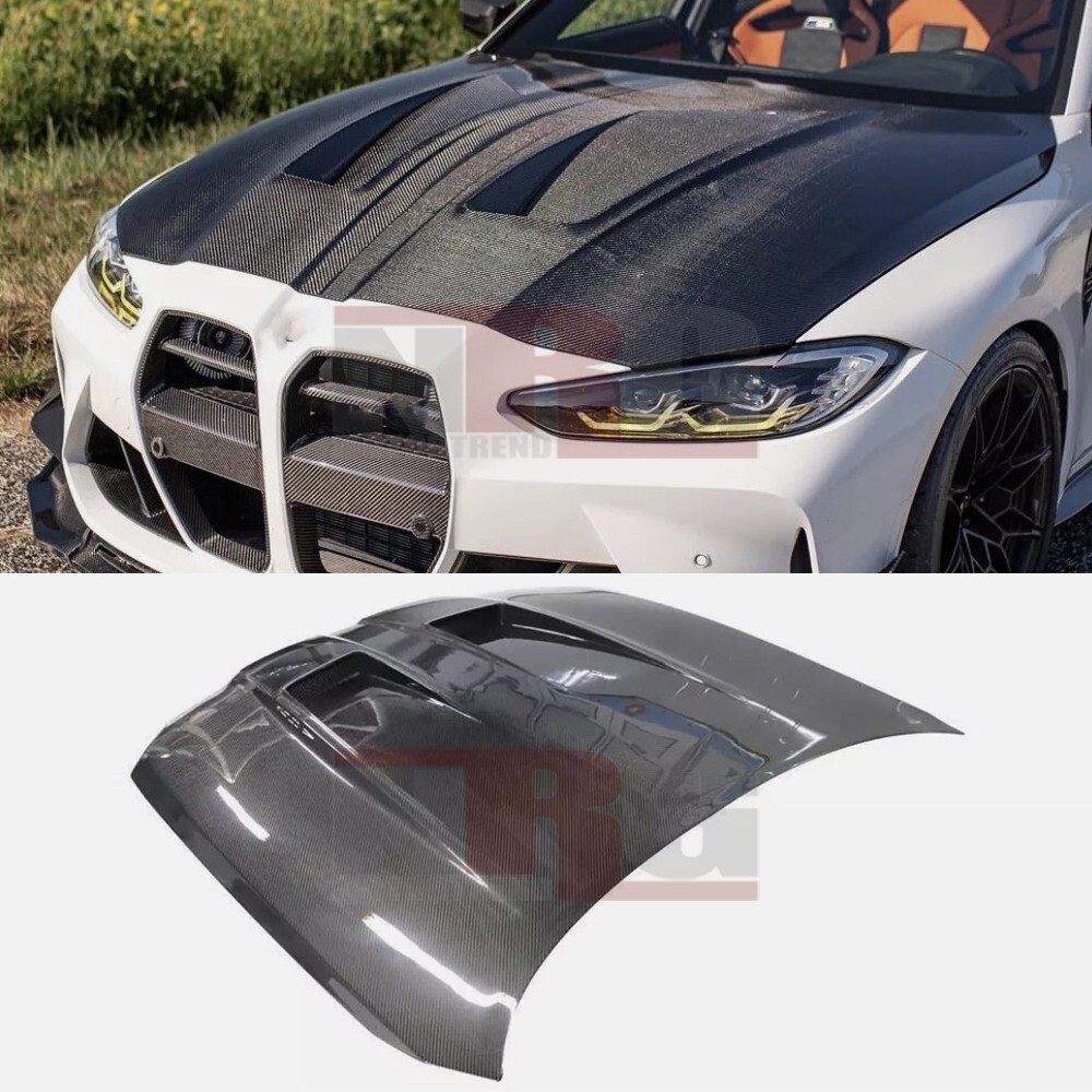 For 2021-2026 BMW G80 G82 M3 M4 Carbon Fiber Hood 21 22 23 24 25 M3 M4