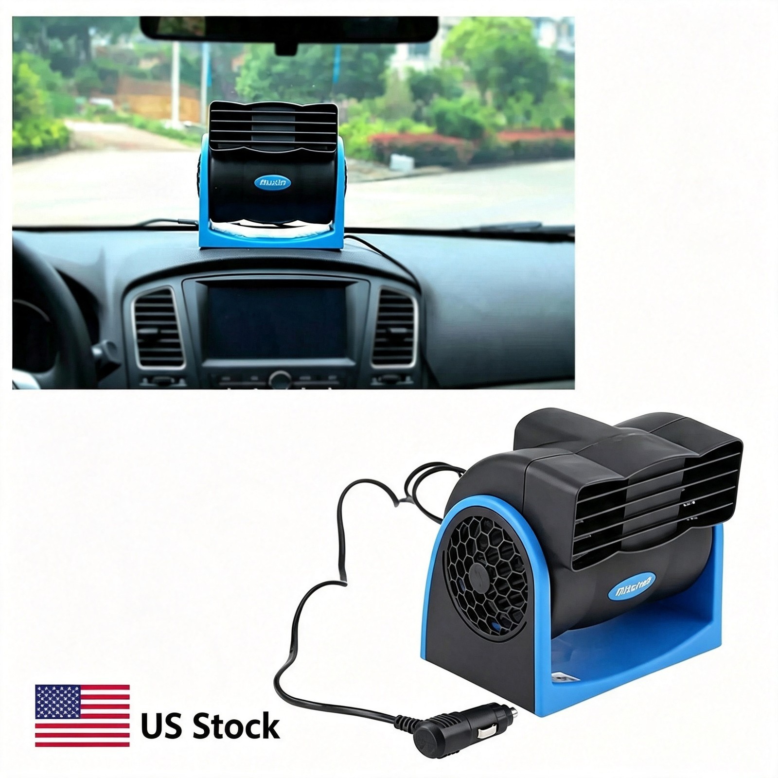 Auto Car Portable 12V Electric Air Conditioning Fan Auto Cooling Air Conditioner