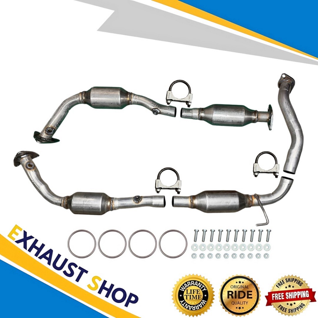 Right+Left Catalytic Converter Fit 2007-2011 Toyota Tundra 4.0L & 4.7L 145.7 \