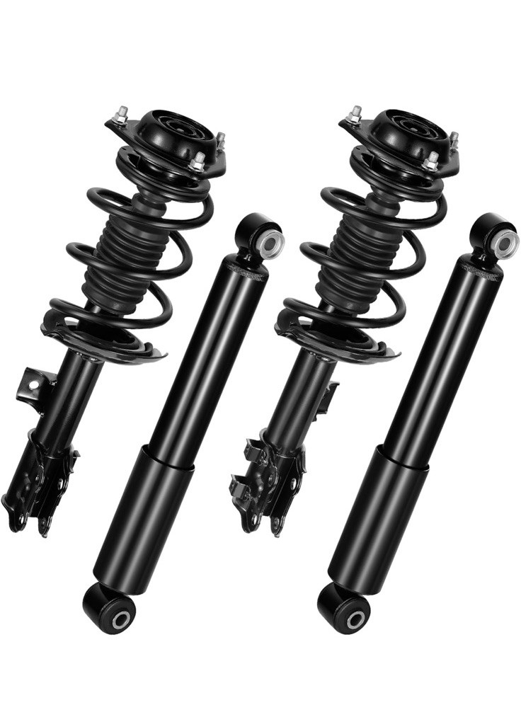 BDFHYK 2PCS Front and 2PCS Rear Shock Absorbers kit Compatible
