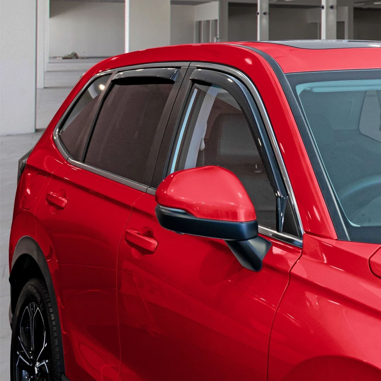 In-Channel Acrylic Window Vent Visors Shade Rain Guards For Honda CR-V 2023-2026