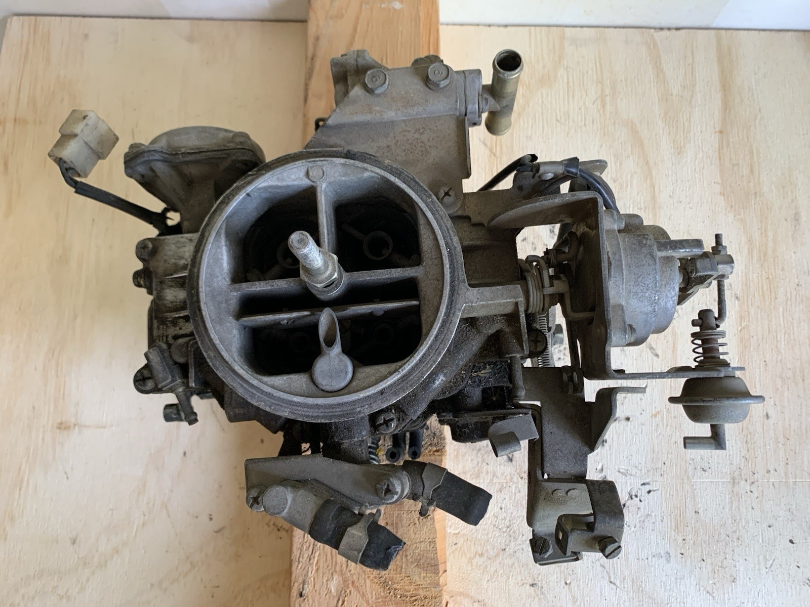 Vintage Mazda RX2 RX3 12A Rotary Nikki 4 Barrel Carburetor Twin Distributor Core