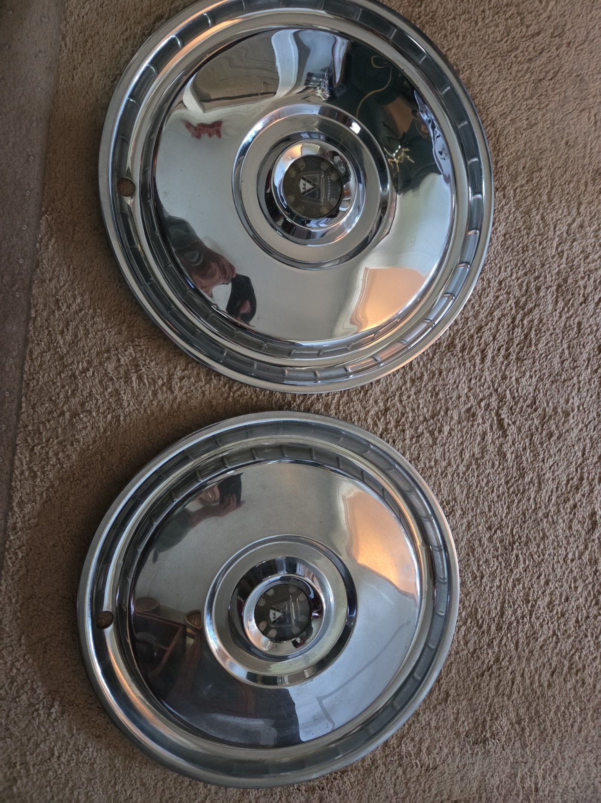 Vintage 1955-56 Ford Hubcaps